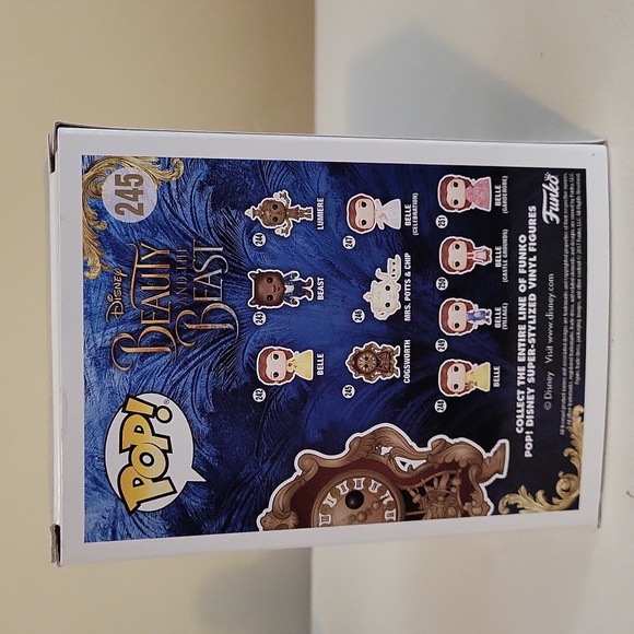 Beauty and the Beast Funko pop of Cogsworth - Picture 3 of 4